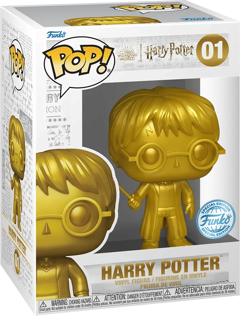 Funko Harry Potter - Harry Potter US Exclusive Metallic Pop! Vinyl [RS]