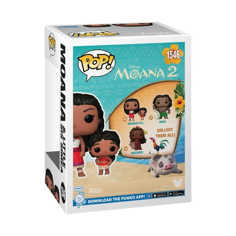 Funko Moana 2 - Moana & Little Sis Simea Pop! Vinyl