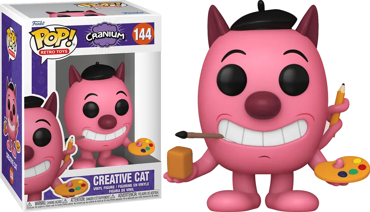 Funko Retro Toys: Cranium - Creative Cat Pop! Vinyl