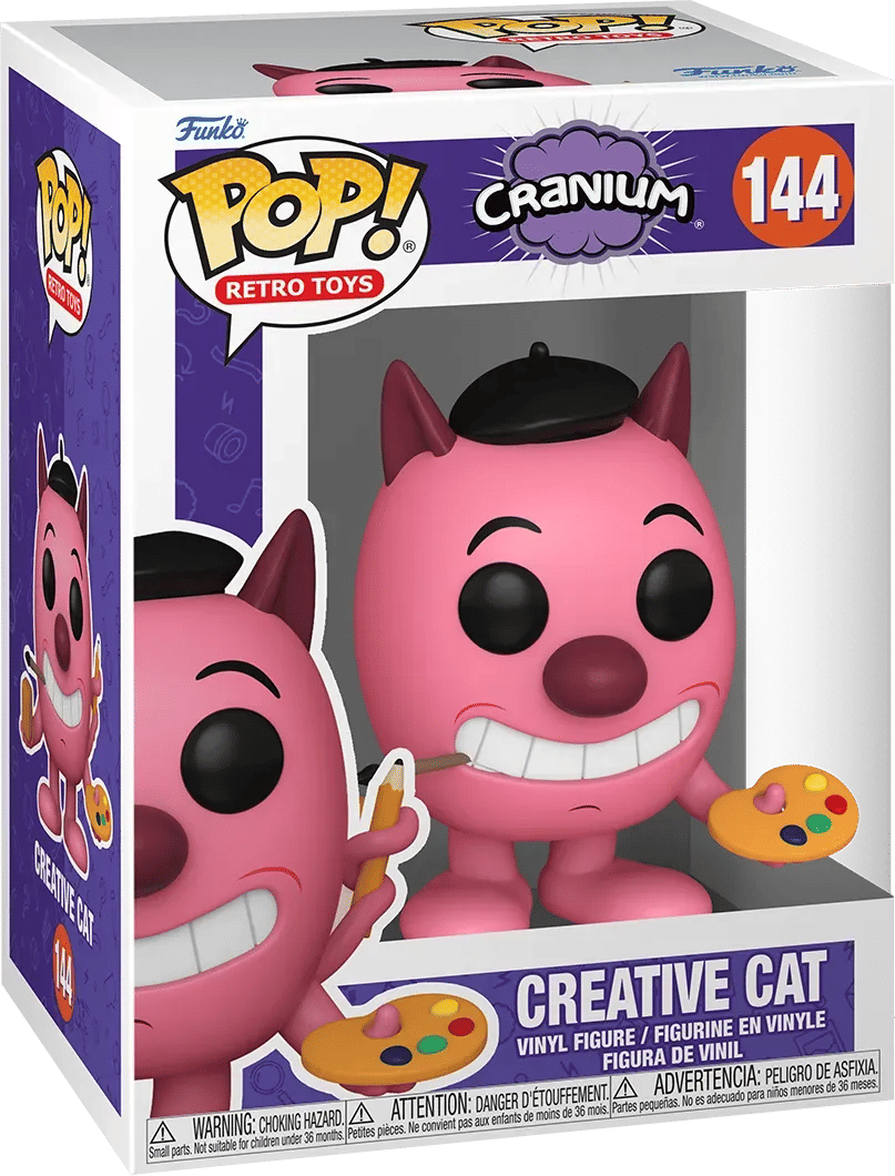 Funko Retro Toys: Cranium - Creative Cat Pop! Vinyl