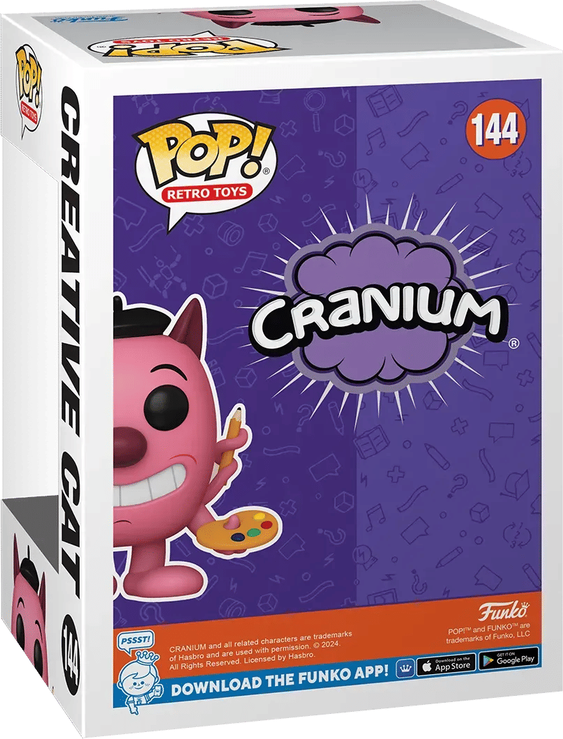 Funko Retro Toys: Cranium - Creative Cat Pop! Vinyl