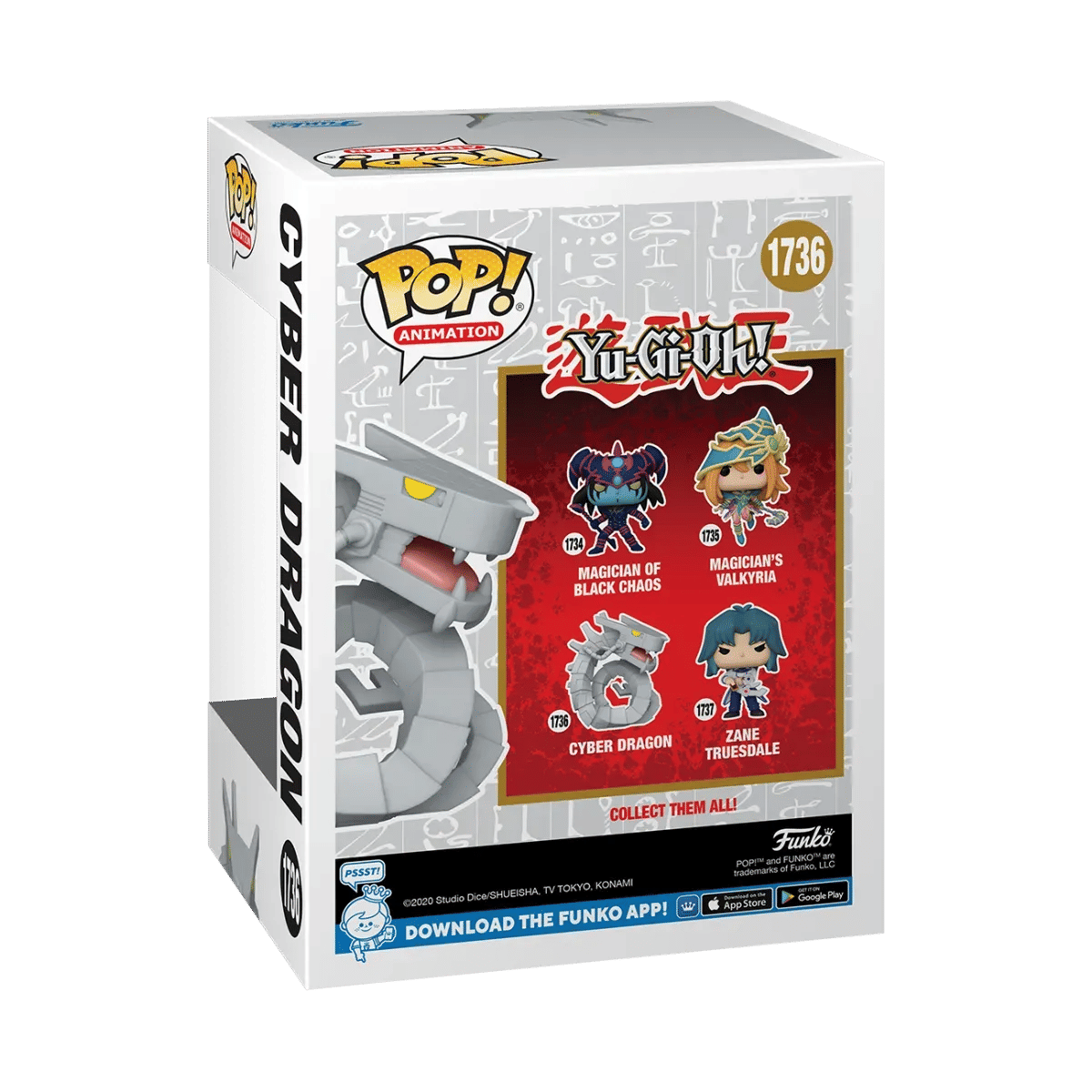 Funko Yu - Gi - Oh! - Cyber Dragon Pop! Vinyl