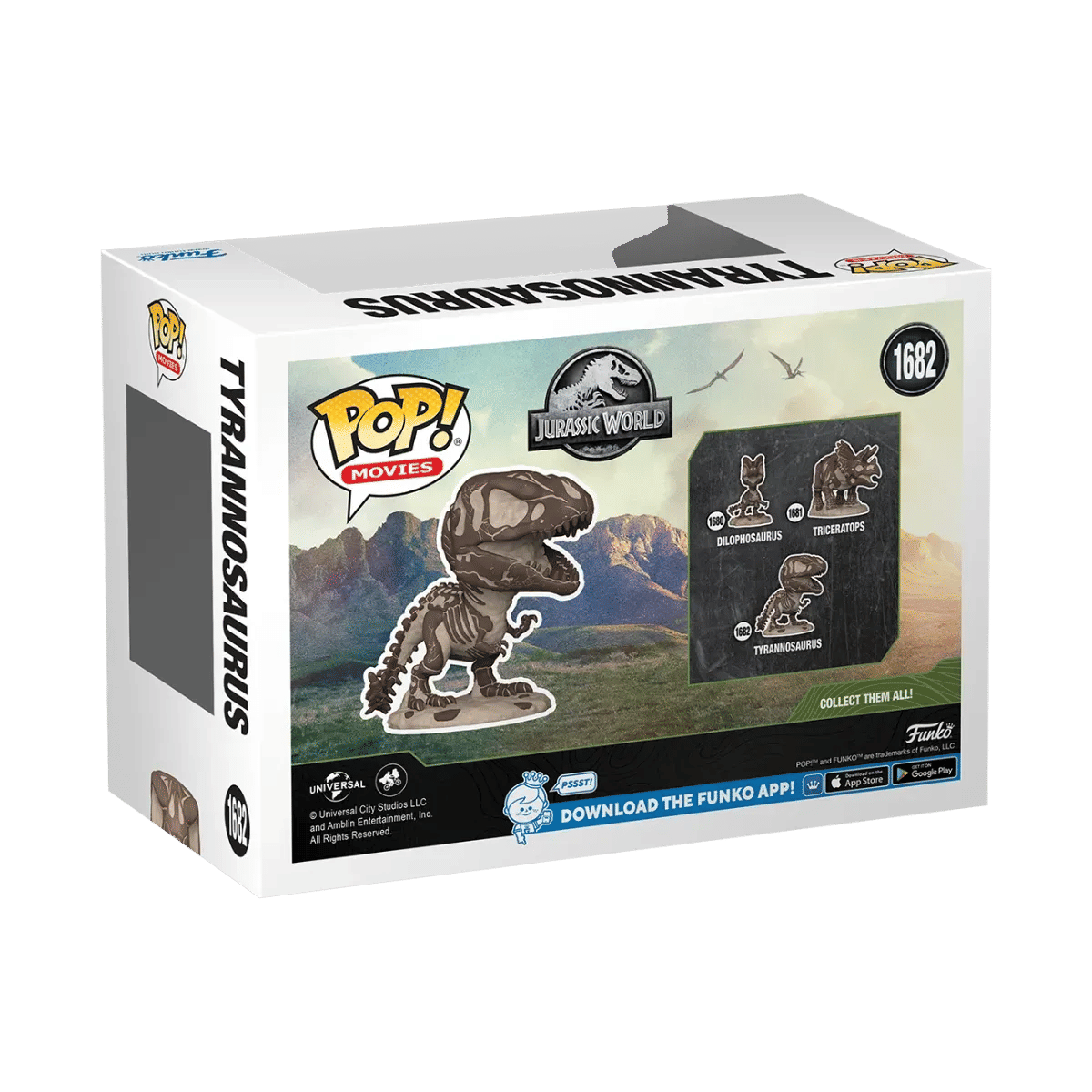 Funko Jurassic World - Tyrannosaurus Fossil Pop! Vinyl