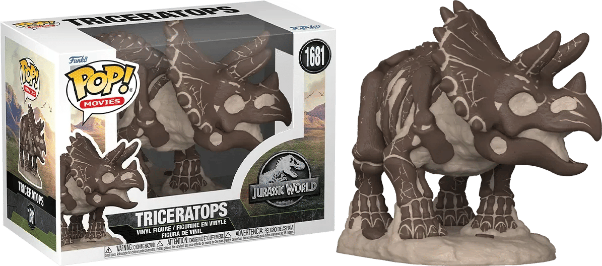 Funko Jurassic World - Triceratops Fossil Pop! Vinyl