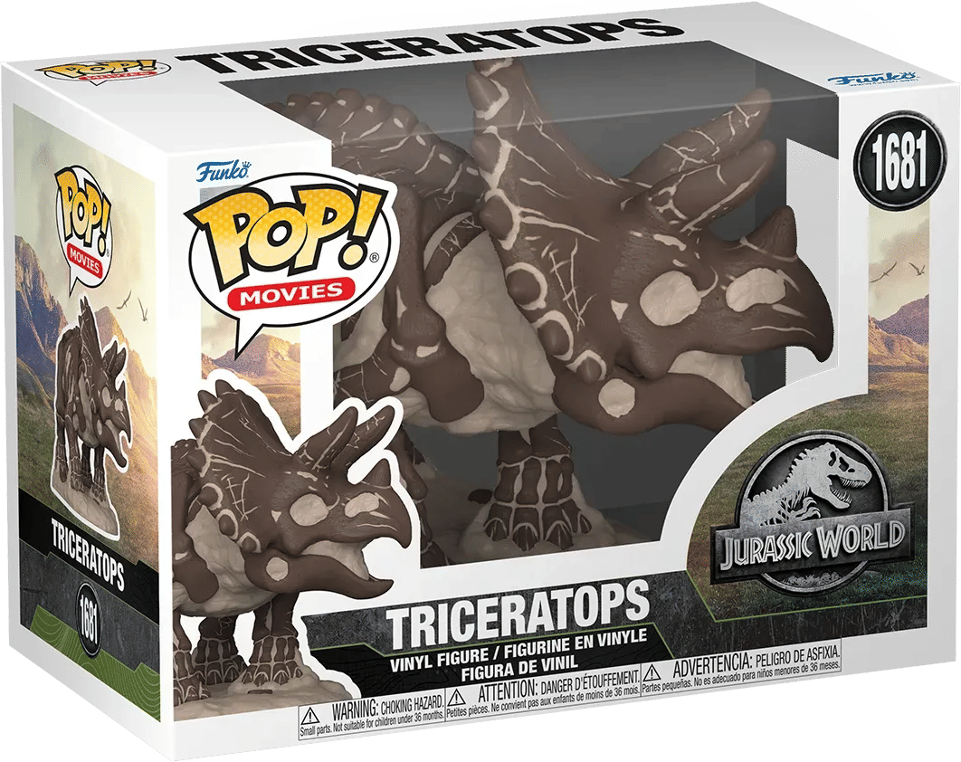 Funko Jurassic World - Triceratops Fossil Pop! Vinyl