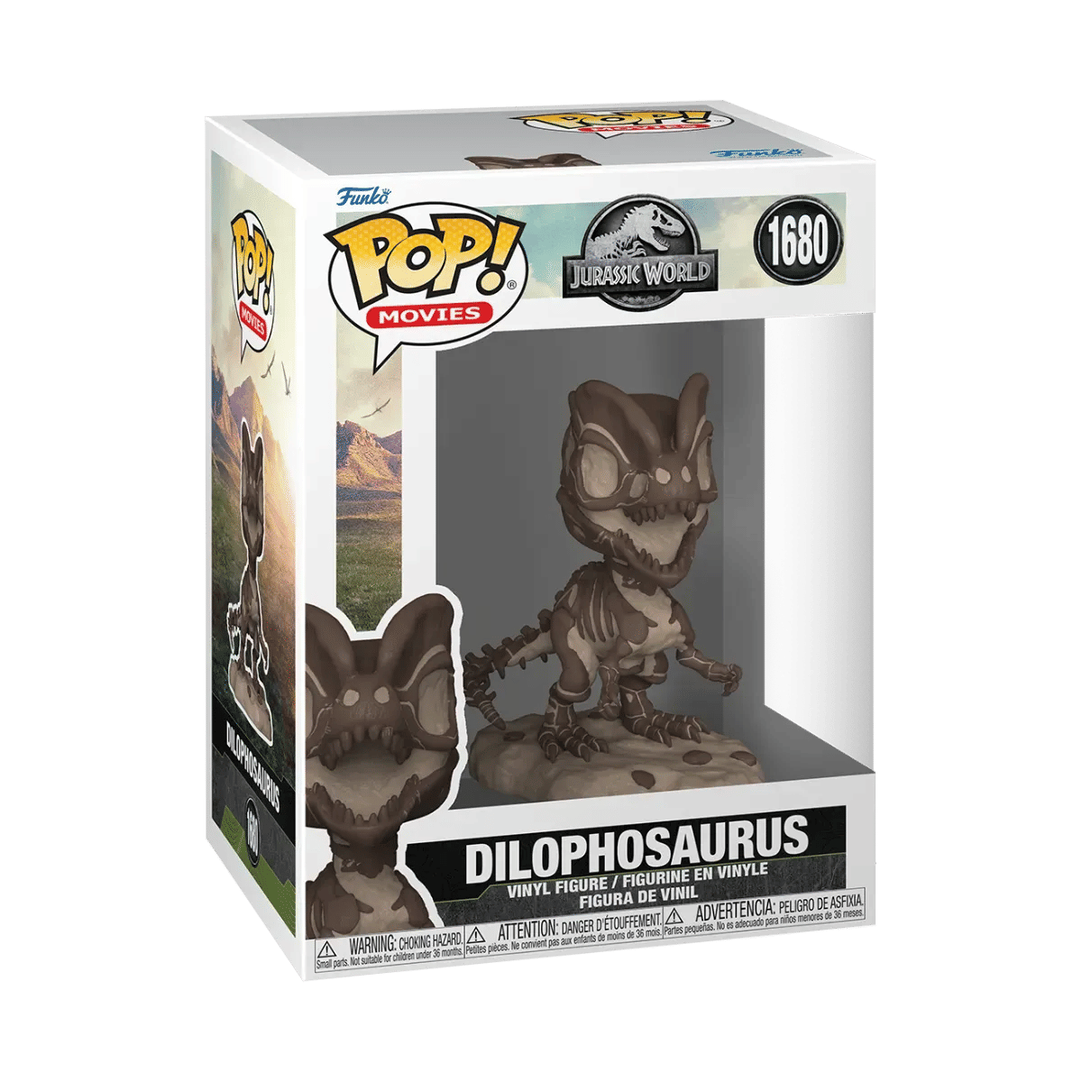 Funko Jurassic World - Dilophosaurus Fossil Pop! Vinyl