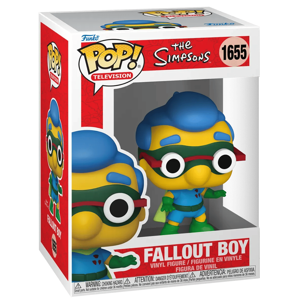 Funko The Simpsons - Milhouse as Fallout Boy Pop! Vinyl