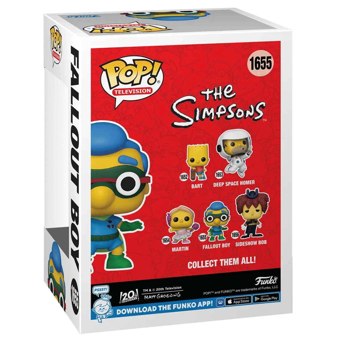 Funko The Simpsons - Milhouse as Fallout Boy Pop! Vinyl