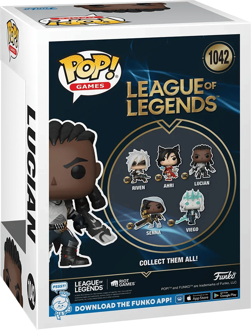Funko League of Legends - Lucian Pop! Vinyl
