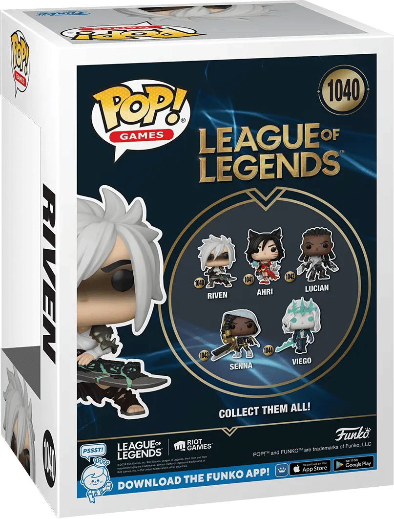 Funko League of Legends - Riven Pop! Vinyl