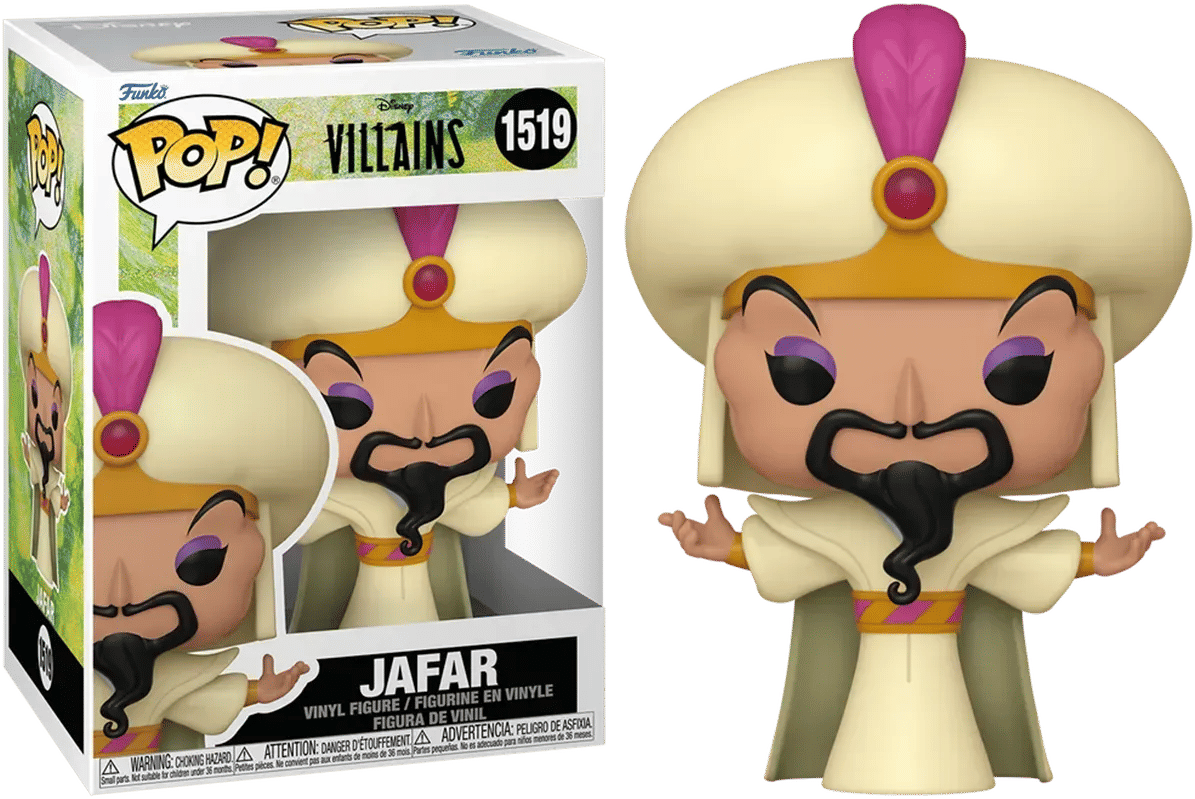 Funko Aladdin - Sultan Jafar Disney Villains Pop! Vinyl