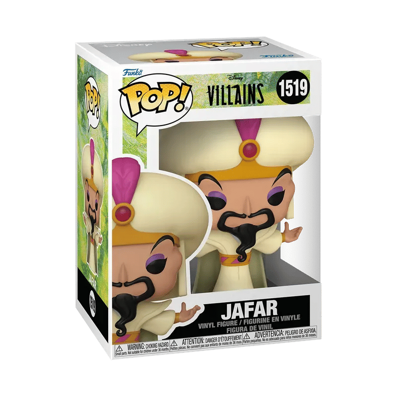 Funko Aladdin - Sultan Jafar Disney Villains Pop! Vinyl