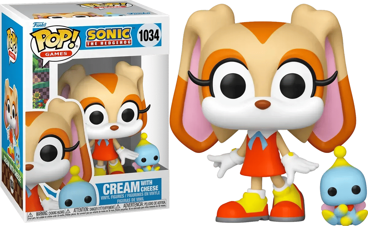 Funko Sonic the Hedgehog - Cream with Cheese Pop! Vinyl