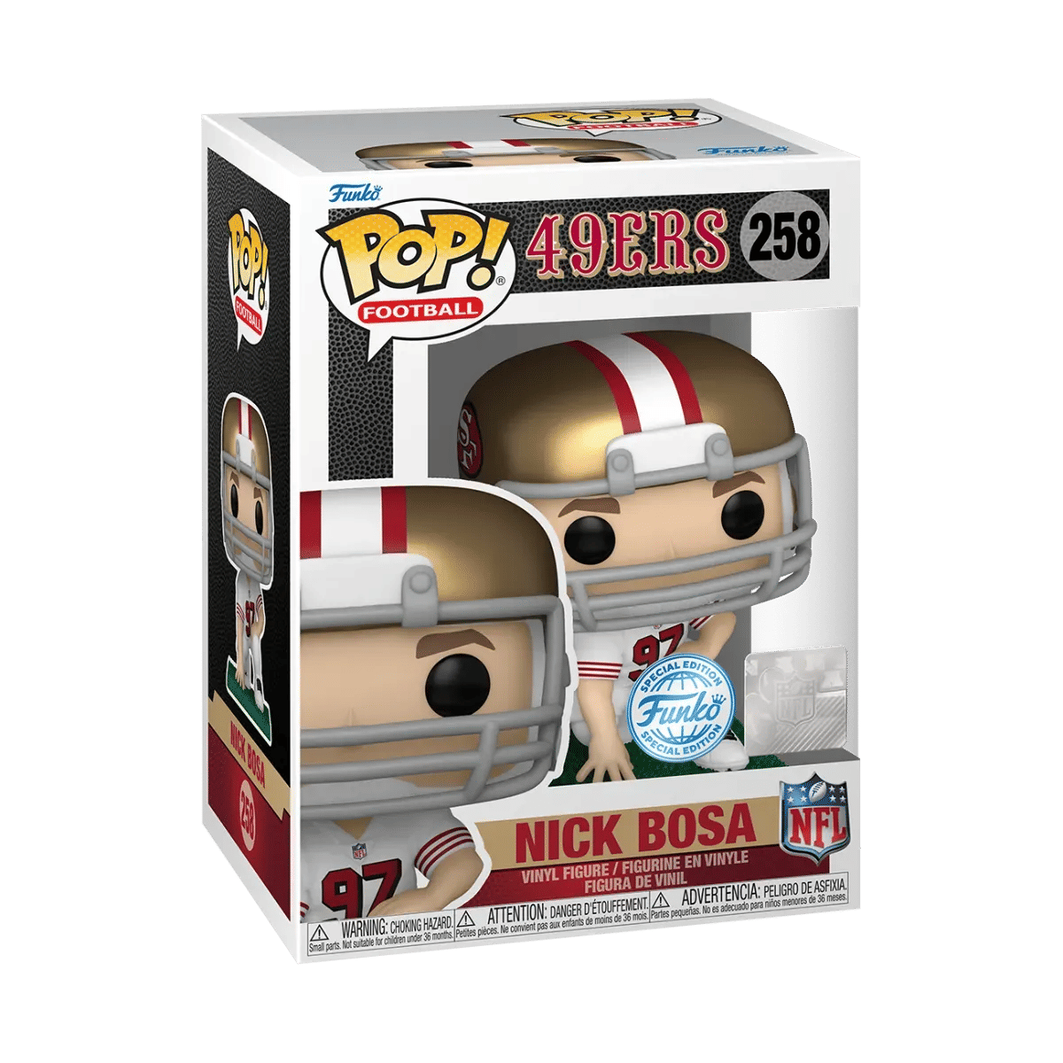 Funko NFL: 49ers - Nick Bosa US Exclusive Pop! Vinyl [RS]