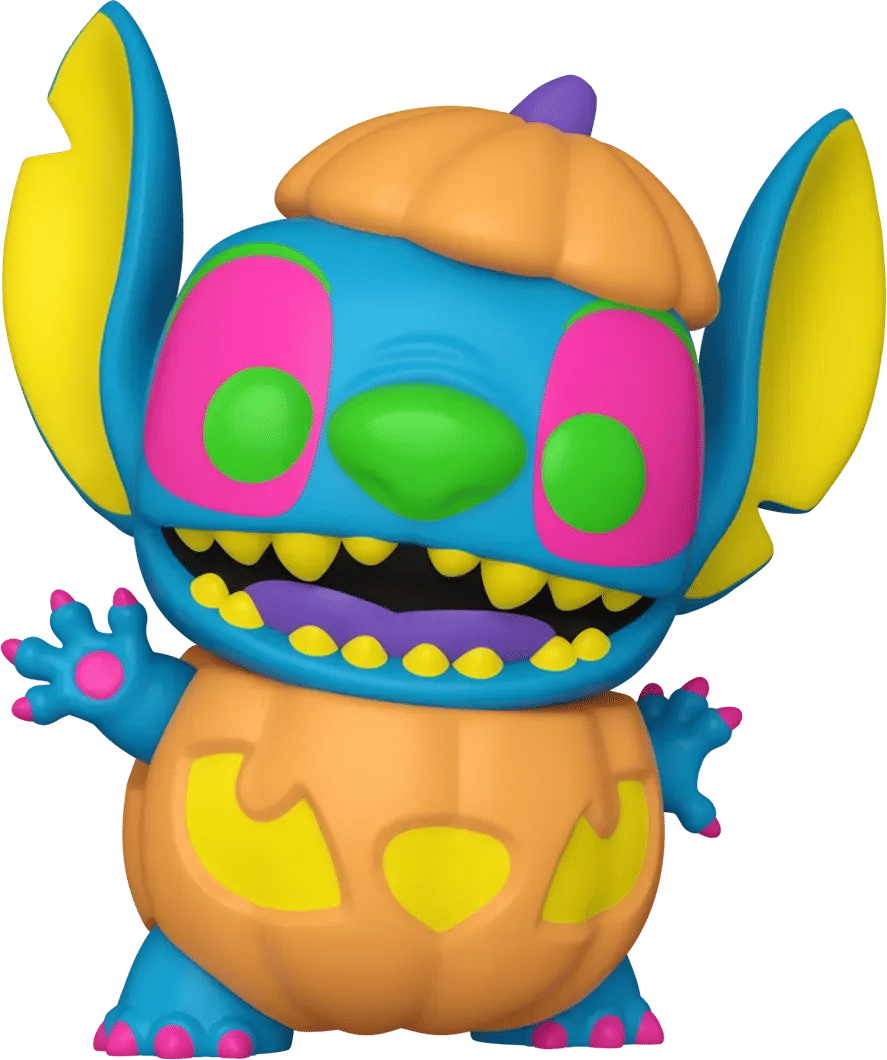 Funko Lilo & Stitch - Pumpkin Stitch US Exclusive Blacklight Pop! Vinyl [RS]