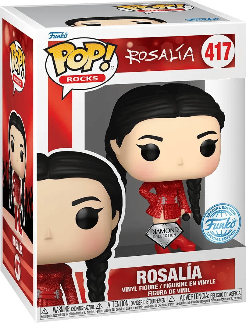 Funko Rosalia - Rosalia (Bizcochito) US Exclusive Diamond Glitter Pop! Vinyl [RS]