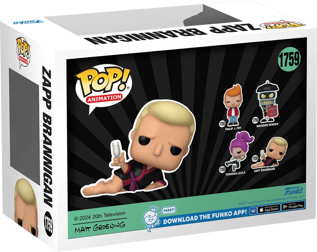 Funko Futurama - Zapp Brannigan Lounging Pop! Vinyl