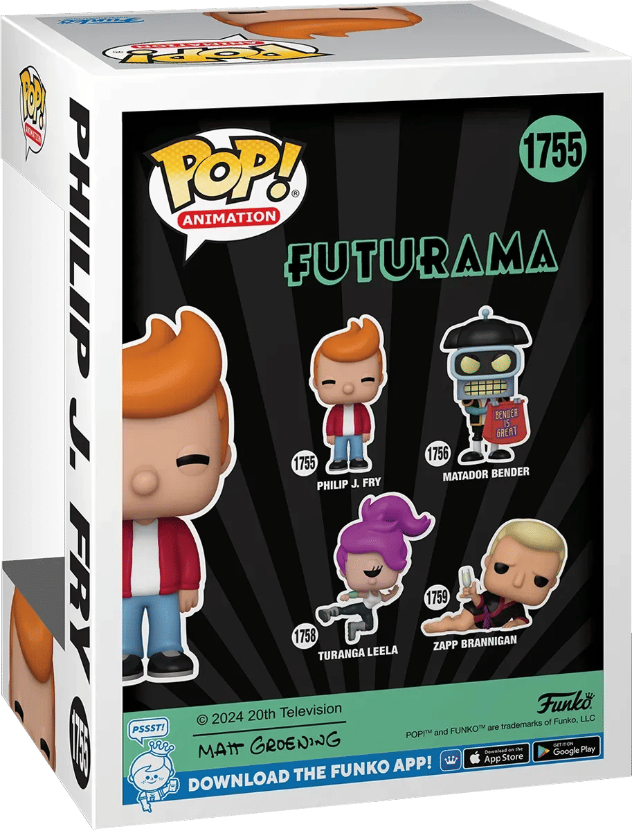 Funko Futurama - Philip J. Fry Pop! Vinyl