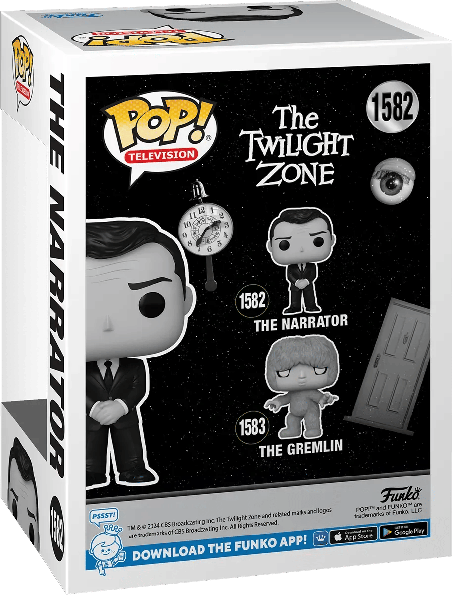 Funko Twilight Zone - The Narrator Pop! Vinyl