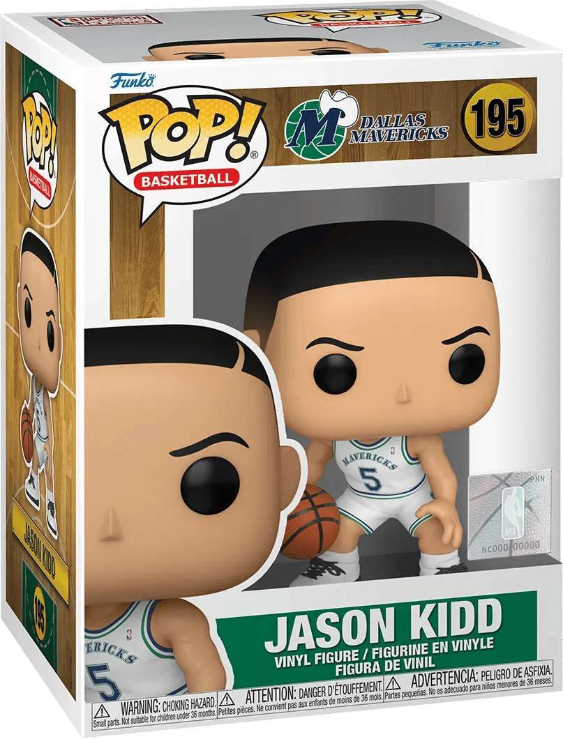 Funko NBA Legends: Mavs - Jason Kidd (Rookie) Pop! Vinyl