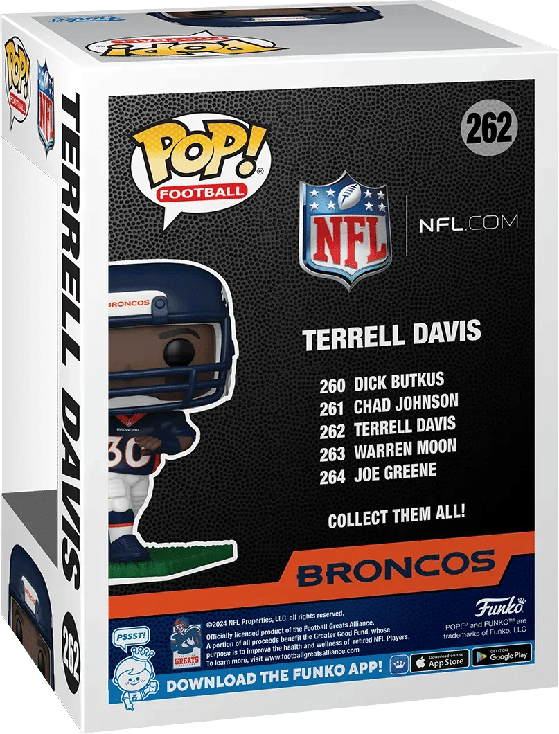 Funko NFL: Broncos - Terrell Davis Pop! Vinyl