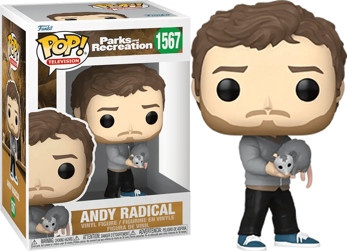 Funko Parks & Recreations: 15th Anniversary - Andy Radical Pop! Vinyl