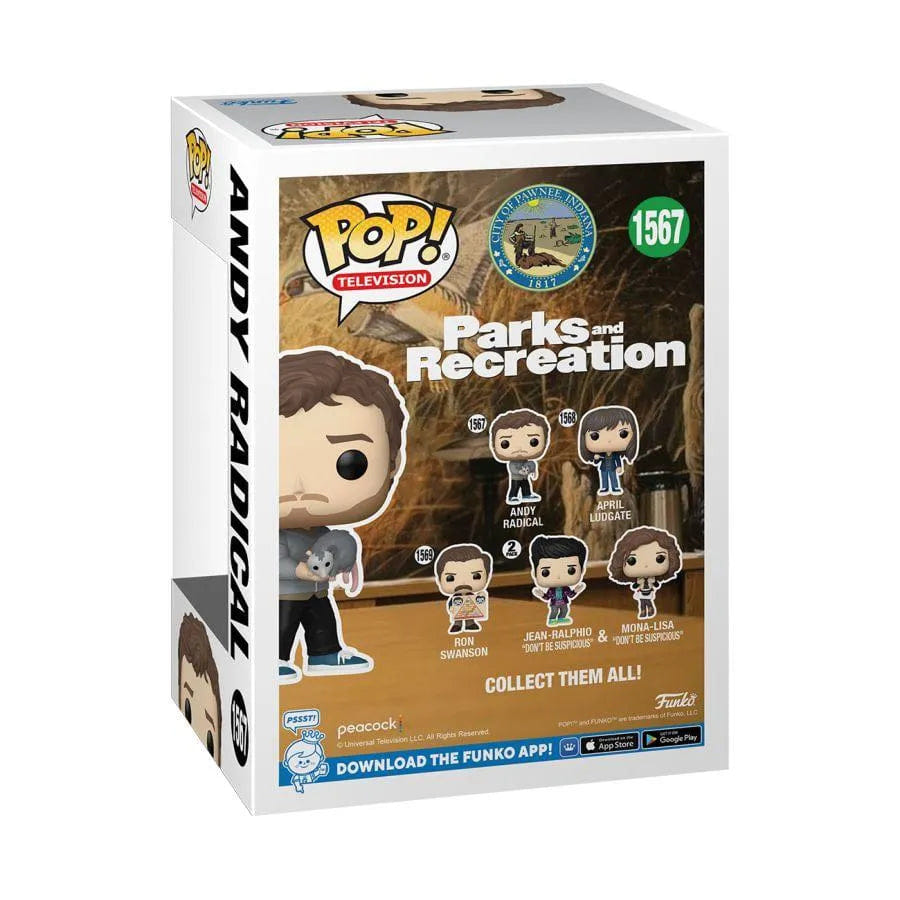 Funko Parks & Recreations: 15th Anniversary - Andy Radical Pop! Vinyl