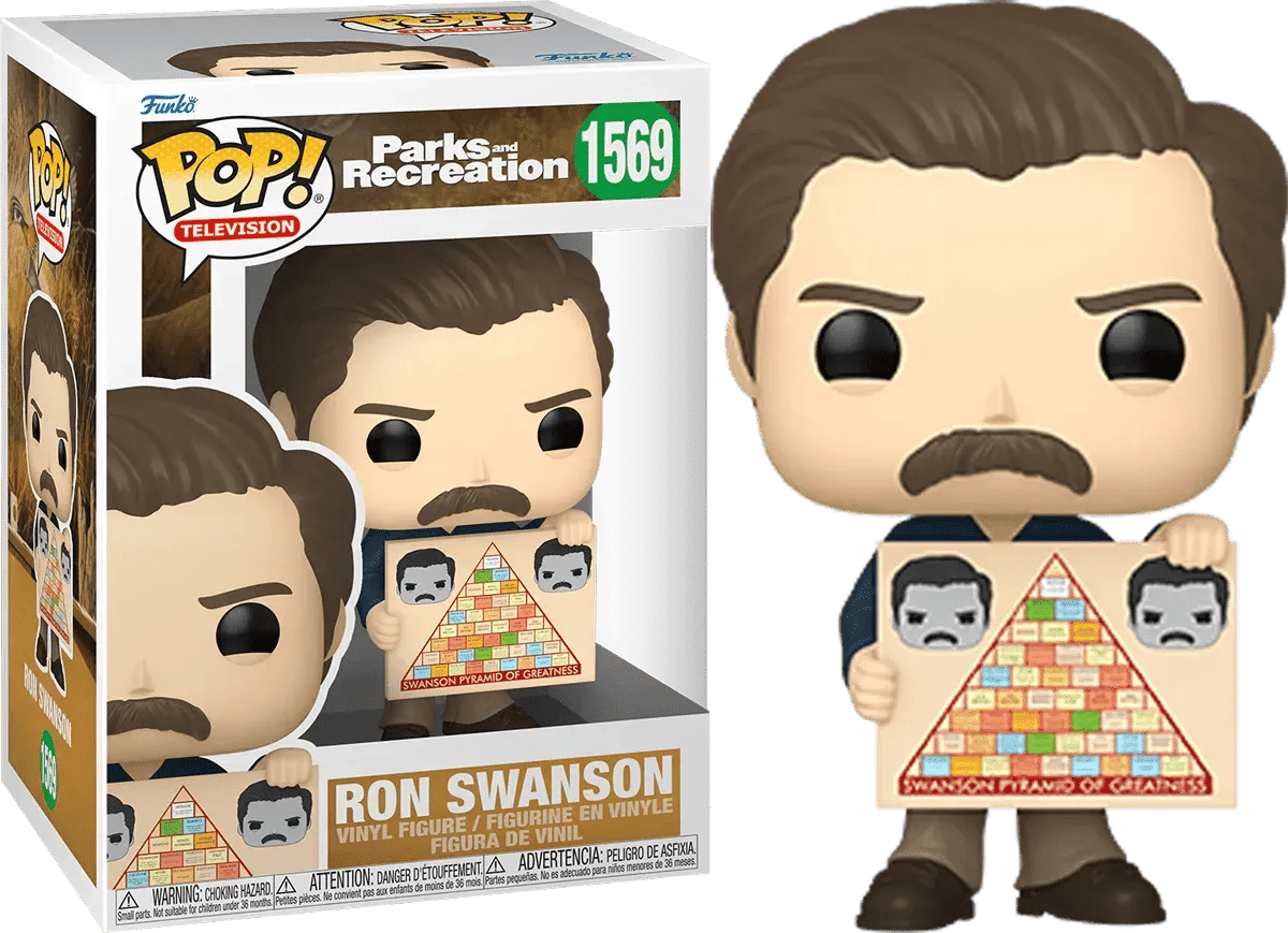 Funko Parks & Recreations: 15th Anniversary - Ron Swanson Pop! Vinyl