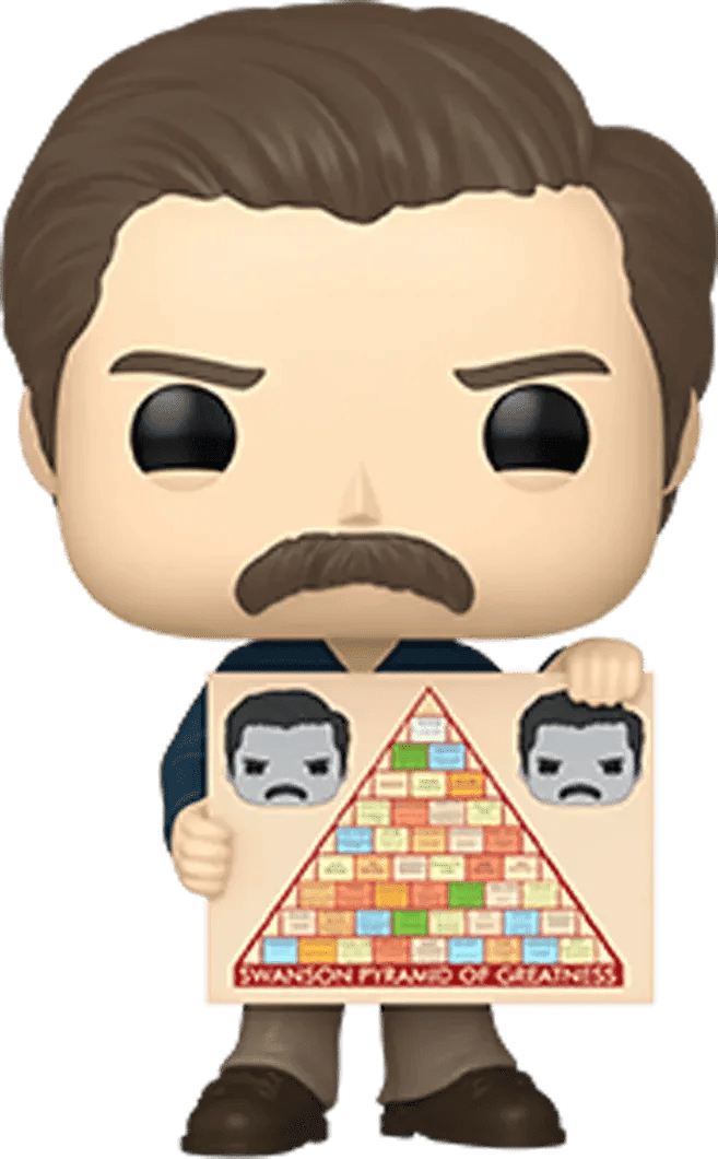 Funko Parks & Recreations: 15th Anniversary - Ron Swanson Pop! Vinyl