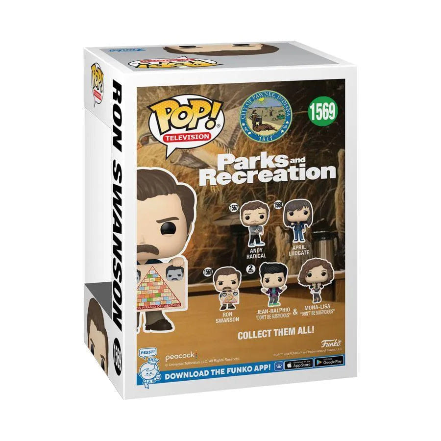 Funko Parks & Recreations: 15th Anniversary - Ron Swanson Pop! Vinyl