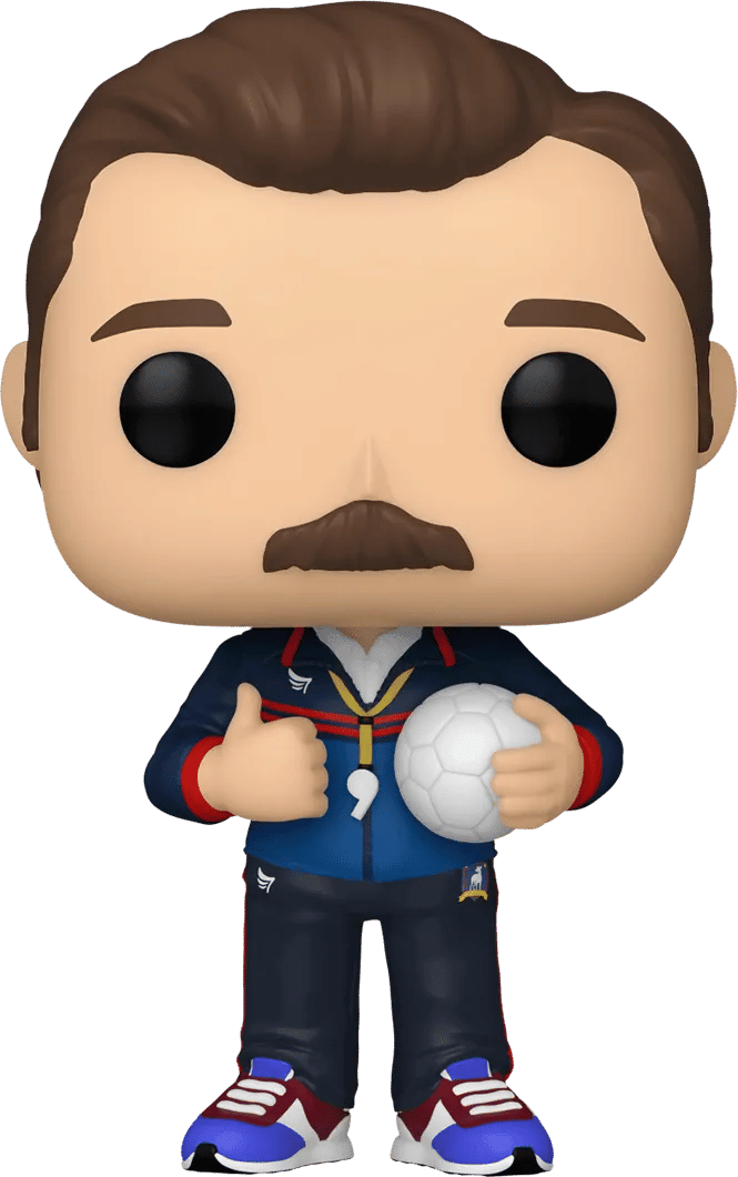 Funko Ted Lasso - Ted Lasso (with ball) US Exclusive Pop! Vinyl [RS]