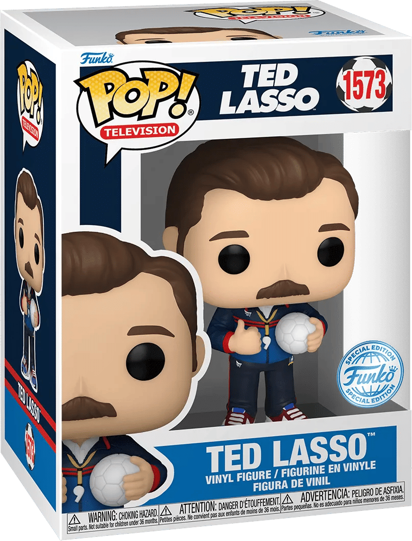 Funko Ted Lasso - Ted Lasso (with ball) US Exclusive Pop! Vinyl [RS]