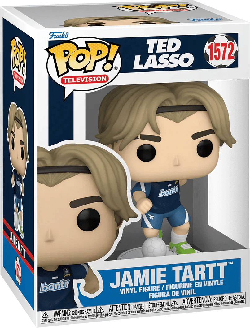 Funko Ted Lasso - Jamie Tartt with Soccer Ball Pop! Vinyl