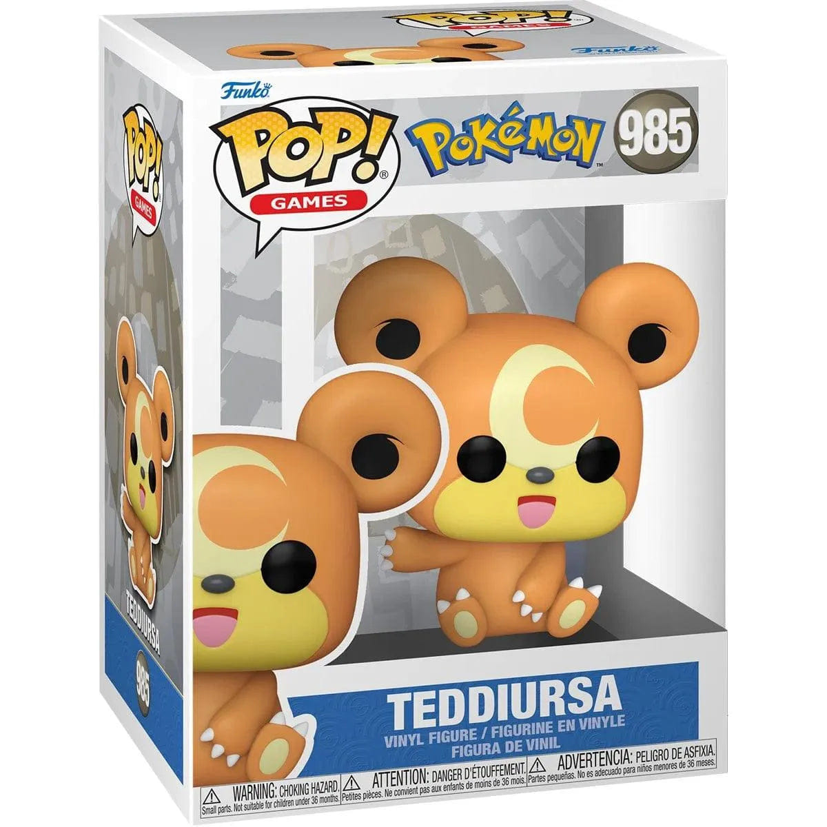 Funko Pokemon - Teddiursa Pop! Vinyl [RS]