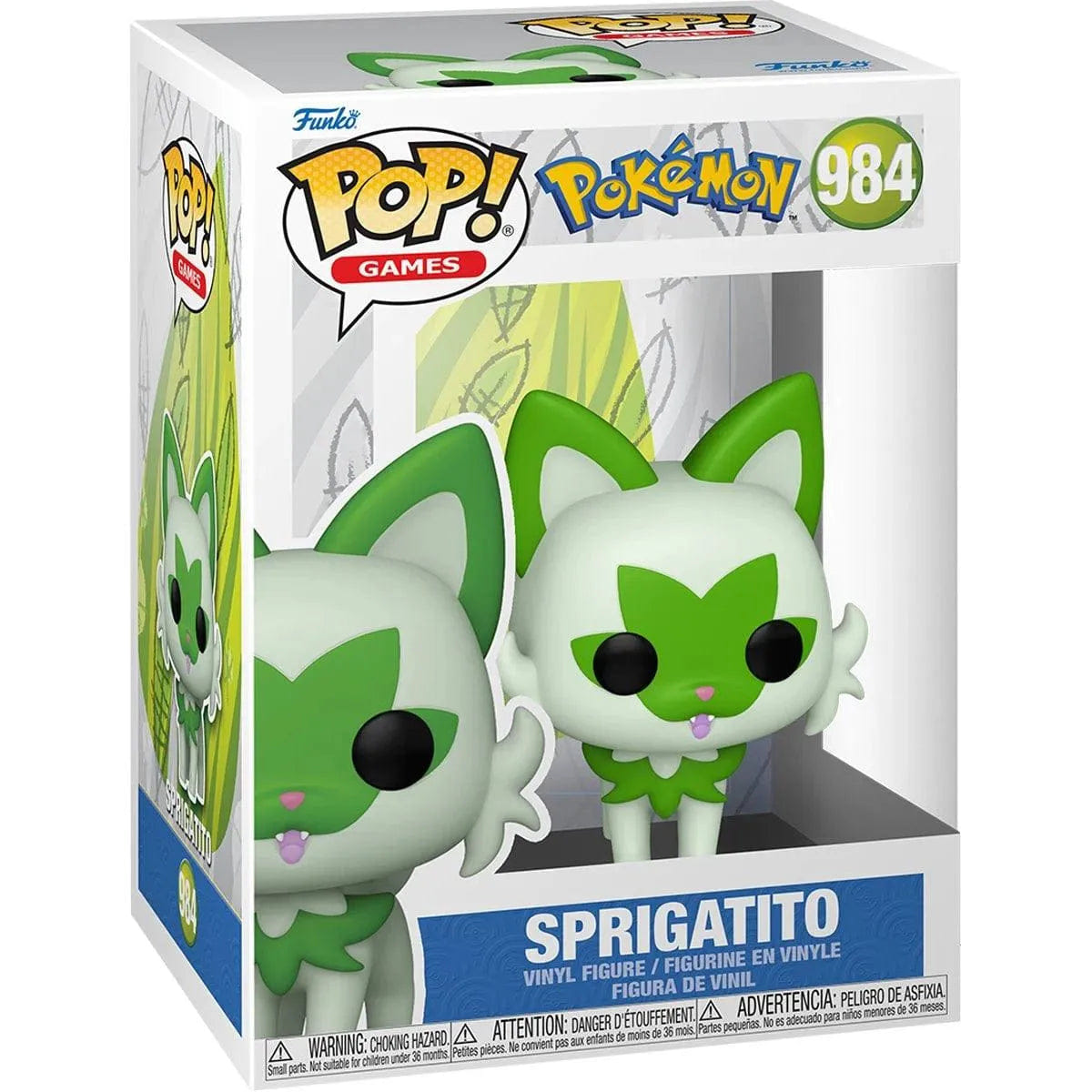 Funko Pokemon - Sprigatito Pop! Vinyl [RS]