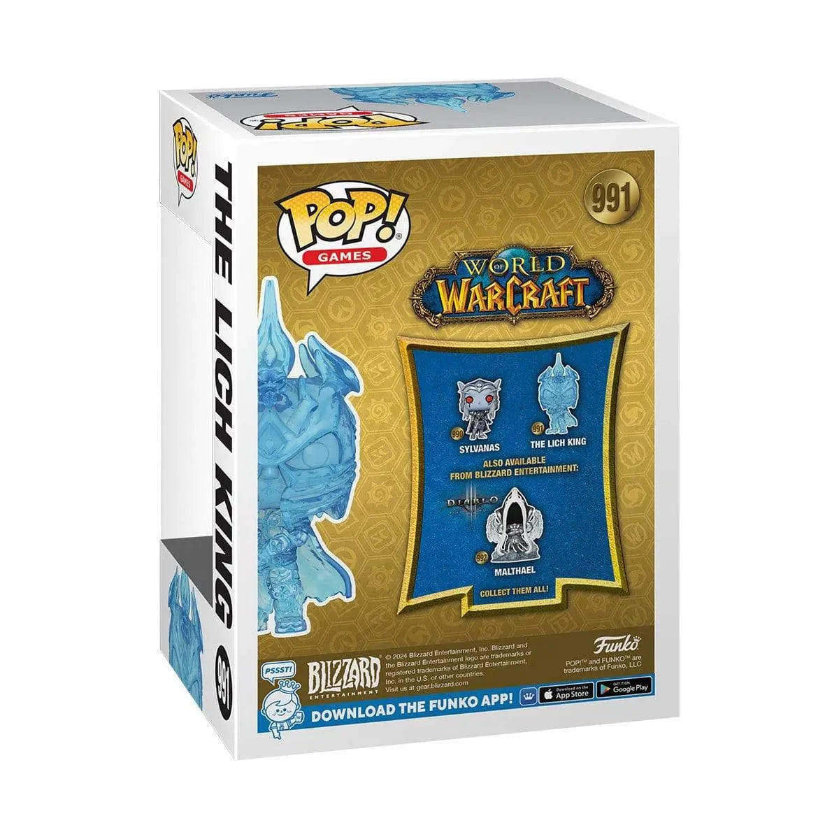 Funko World of Warcraft - Lich King Pop! Vinyl