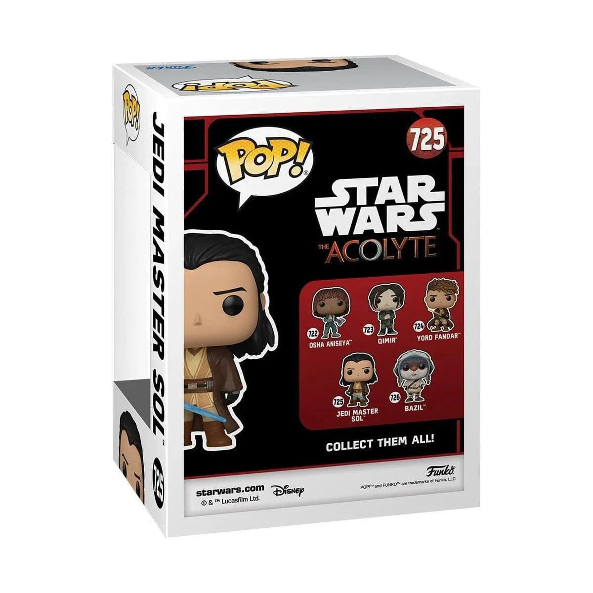 Funko Star Wars: Acolyte - Jedi Master Sol Pop! Vinyl