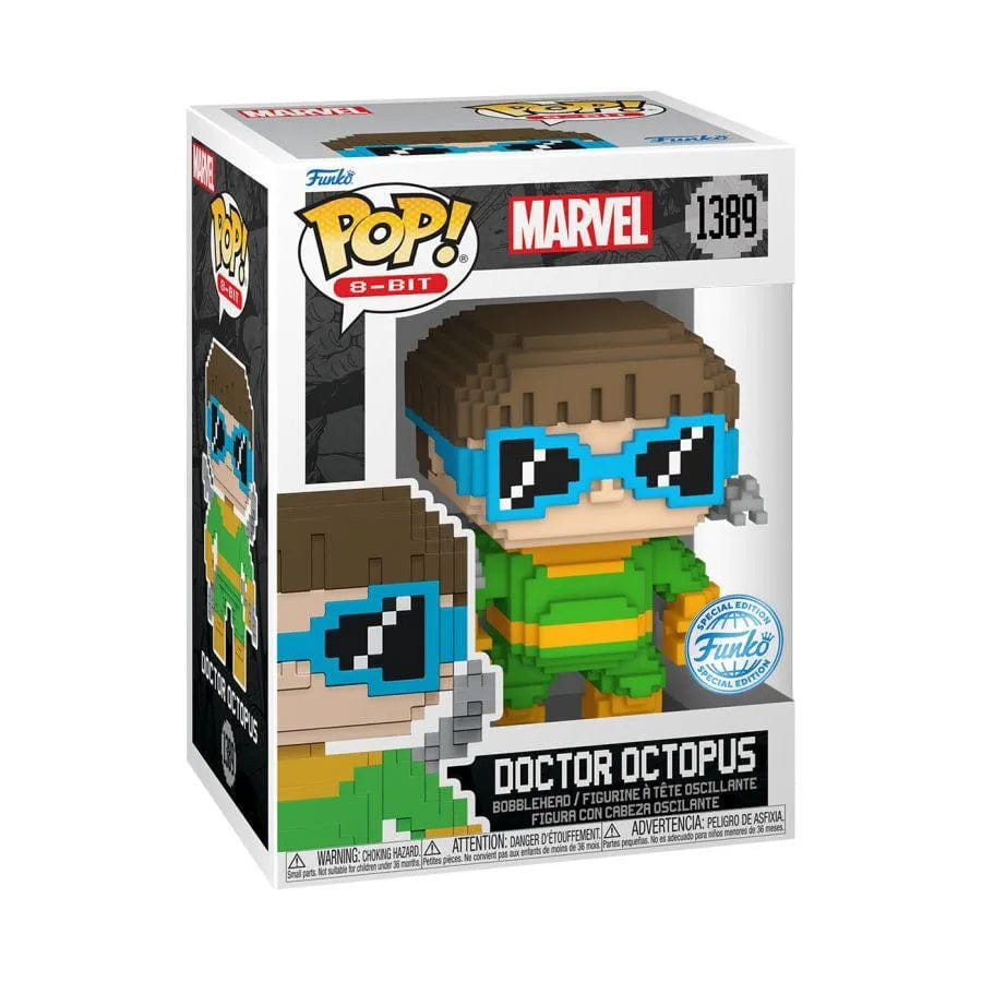 Funko Spider - Man - Doctor Octopus 8 - Bit US Exclusive Pop! Vinyl [RS]