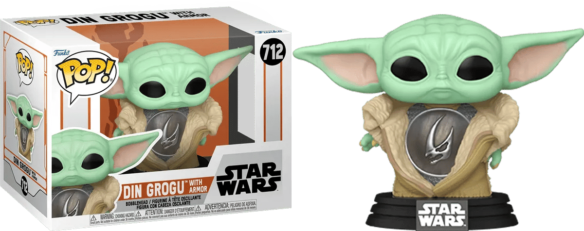Funko Star Wars - Din Grogu with Armor Pop! Vinyl