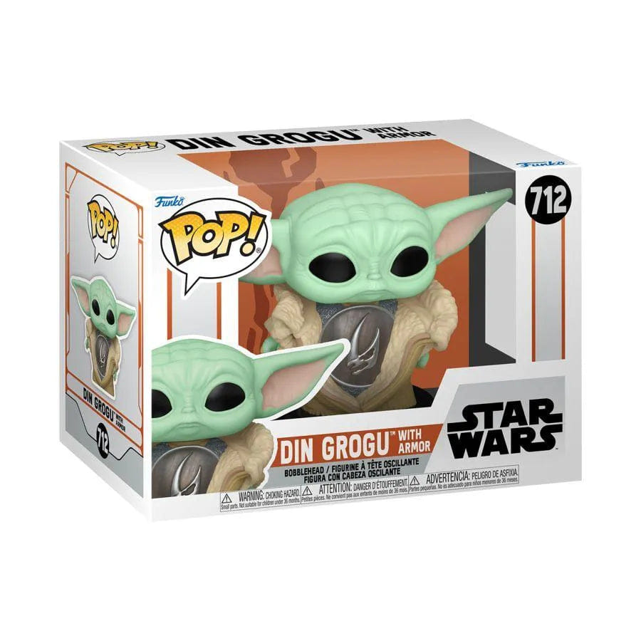 Funko Star Wars - Din Grogu with Armor Pop! Vinyl