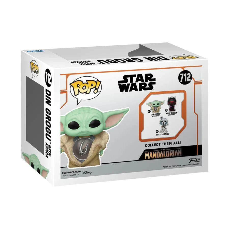 Funko Star Wars - Din Grogu with Armor Pop! Vinyl
