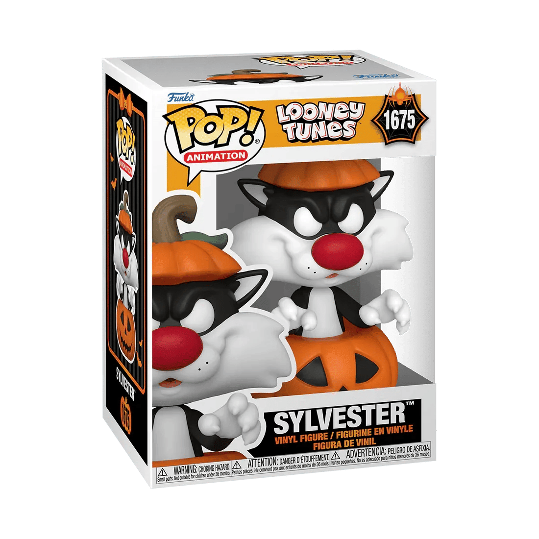 Funko Looney Tunes: Halloween - Sylvester in Pumpkin Pop! Vinyl