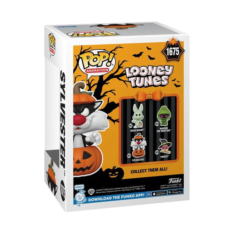 Funko Looney Tunes: Halloween - Sylvester in Pumpkin Pop! Vinyl