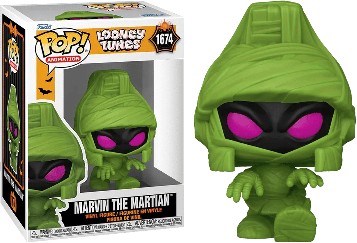 Funko Looney Tunes: Halloween - Marvin the Martian (Mummy) Pop! Vinyl