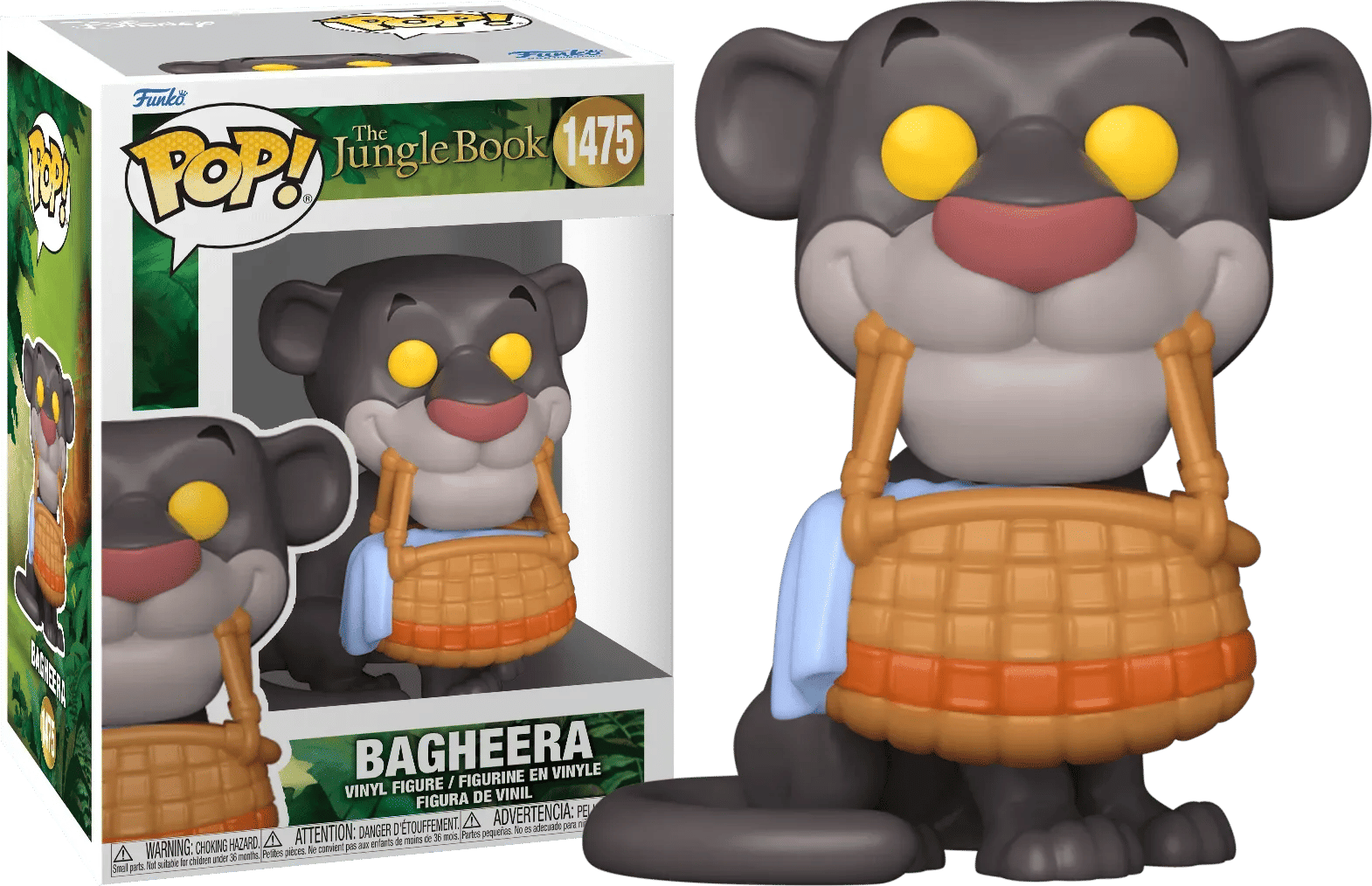 Funko Jungle Book - Bagheera with basket Pop! Vinyl