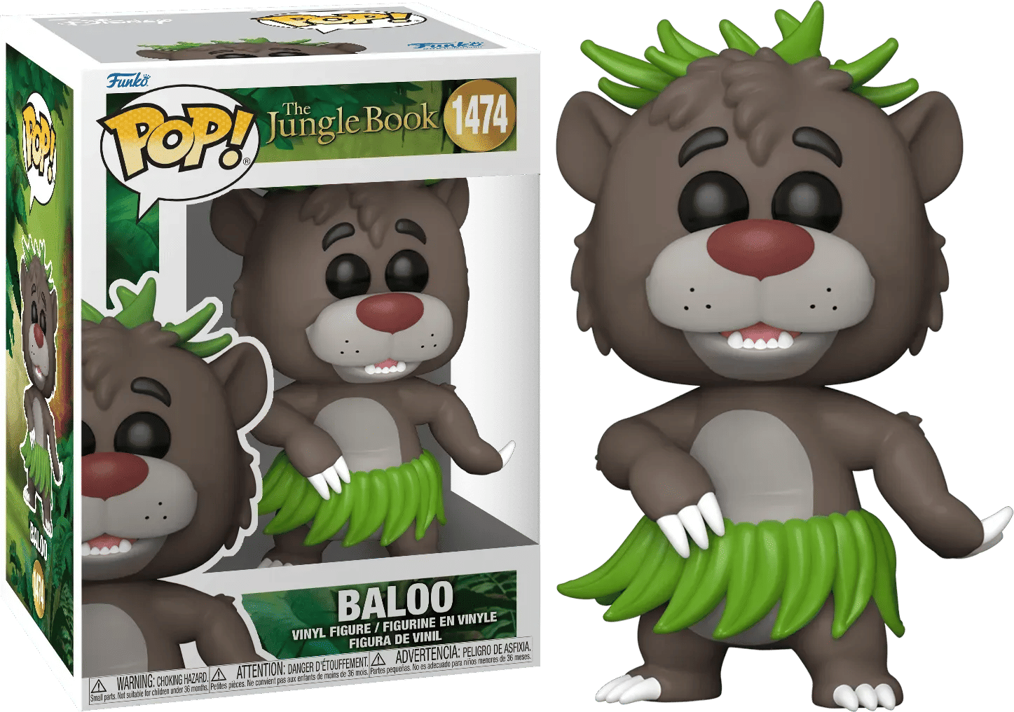 Funko Jungle Book - Baloo Pop! Vinyl
