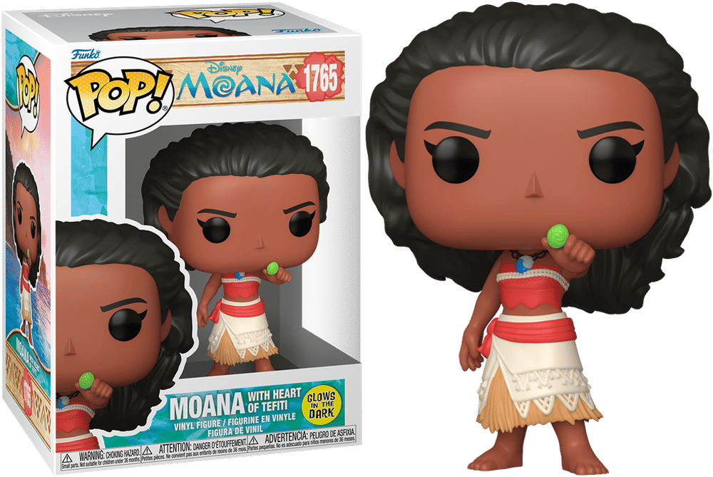 Funko Moana - Moana with Heart of Tefiti Glow Pop! Vinyl