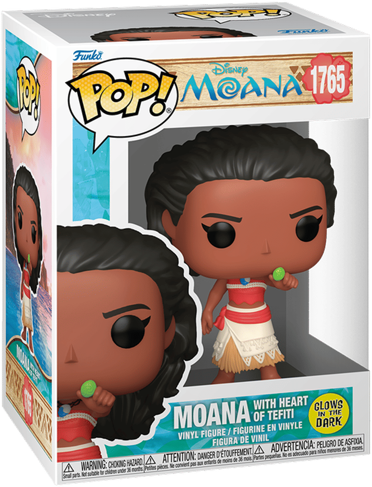 Funko Moana - Moana with Heart of Tefiti Glow Pop! Vinyl
