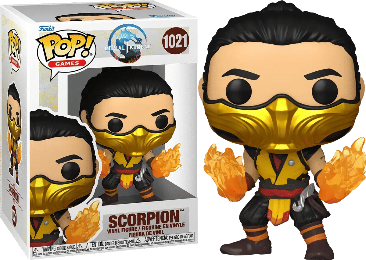Funko Mortal Kombat 1 - Scorpion (Fire Hands) Pop! Vinyl