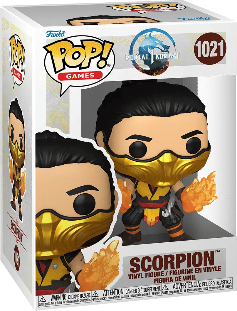 Funko Mortal Kombat 1 - Scorpion (Fire Hands) Pop! Vinyl